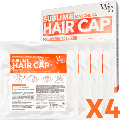 Wellbeauty Maschera Capelli Monouso Anticrespo Disciplinante
