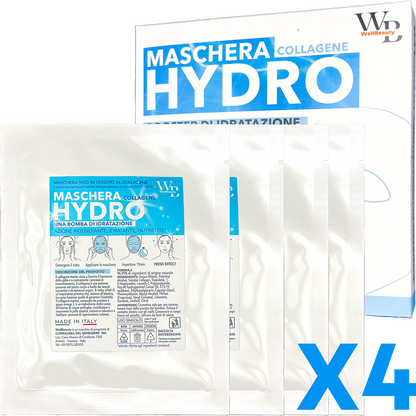 Wellbeauty® HydroLyo - Maschera al Collagene Marino Viso