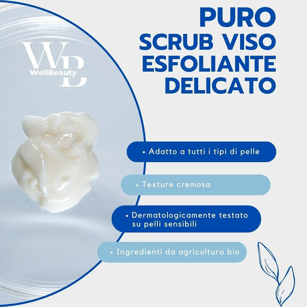 PURO - Scrub Viso Esfoliante Delicato