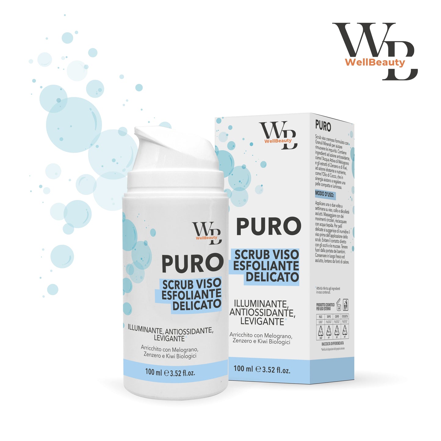PURO - Scrub Viso Esfoliante Delicato