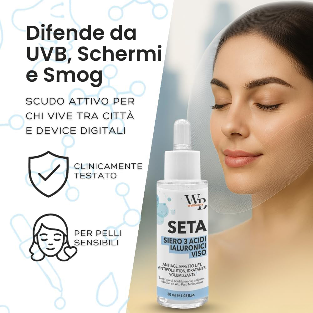 SETA -  Siero Viso ai 3 Acidi Ialuronici