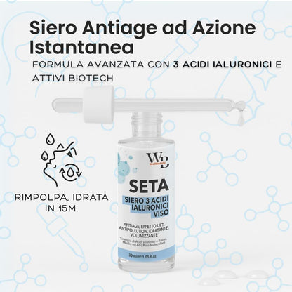 SETA -  Siero Viso ai 3 Acidi Ialuronici